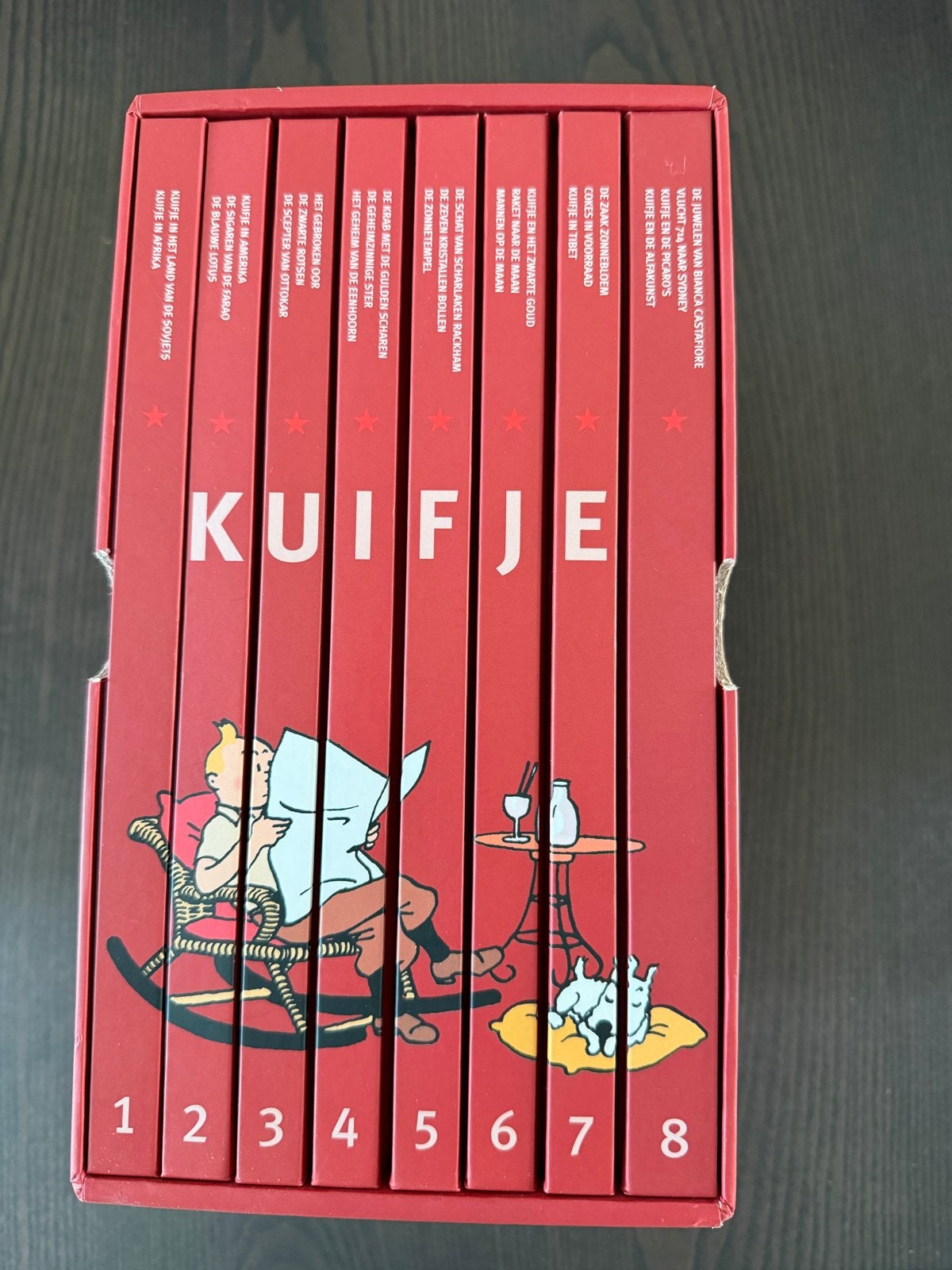 De Avonturen van Kuifje - Complete Serie (8 delen), Complete serie of reeks, Ophalen of Verzenden, Zo goed als nieuw