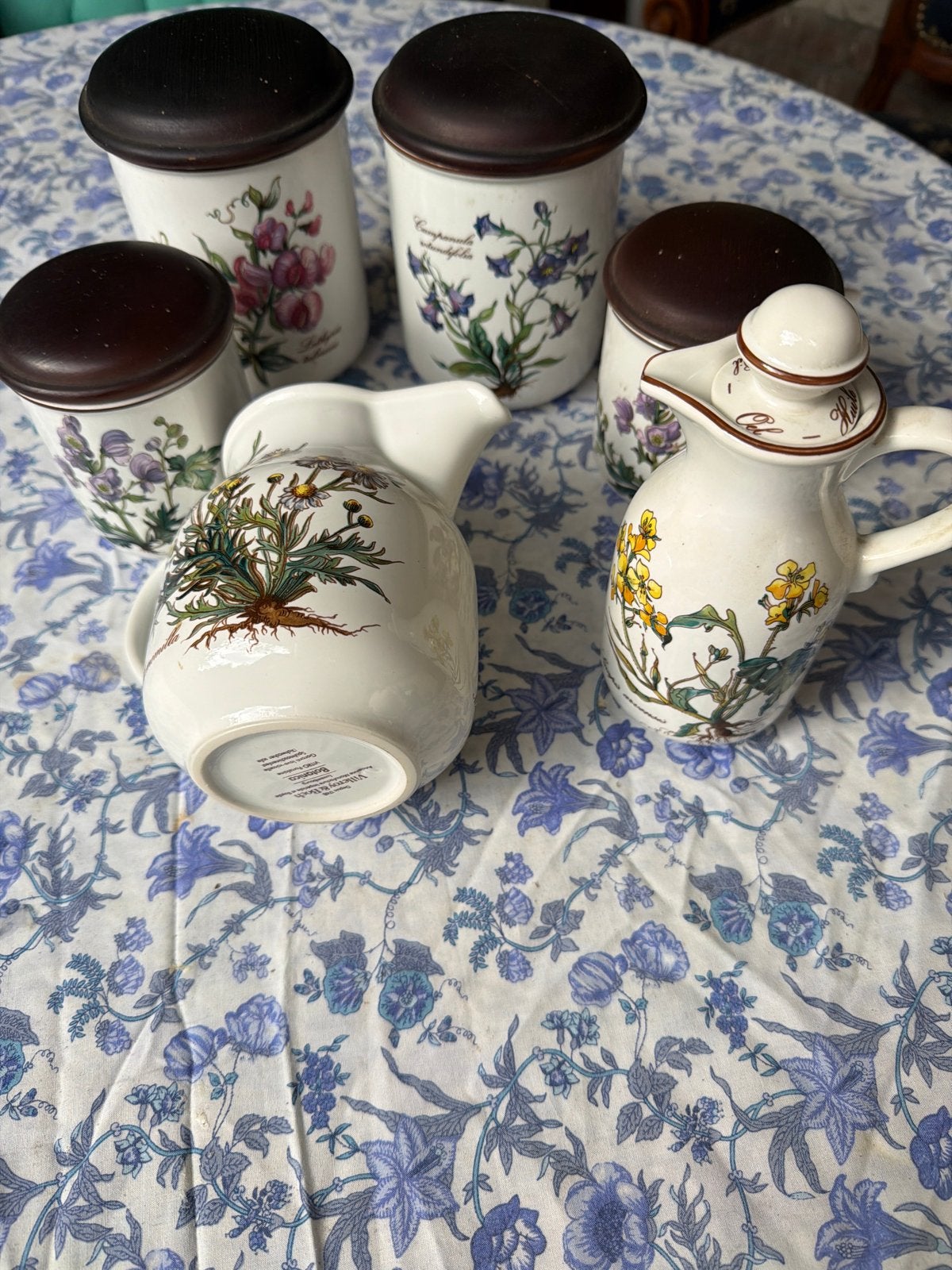 Villeroy & Boch Botanica Serviesonderdelen, Gebruikt, Vintage, Ophalen of Verzenden, Porselein