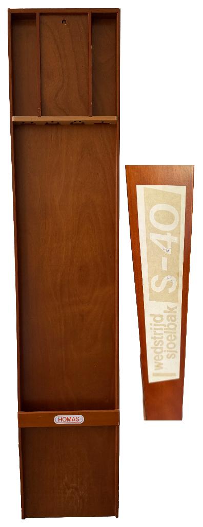 Homas sjoelbak S40 wedstrijdbak, Ophalen, Zo goed als nieuw, Homas