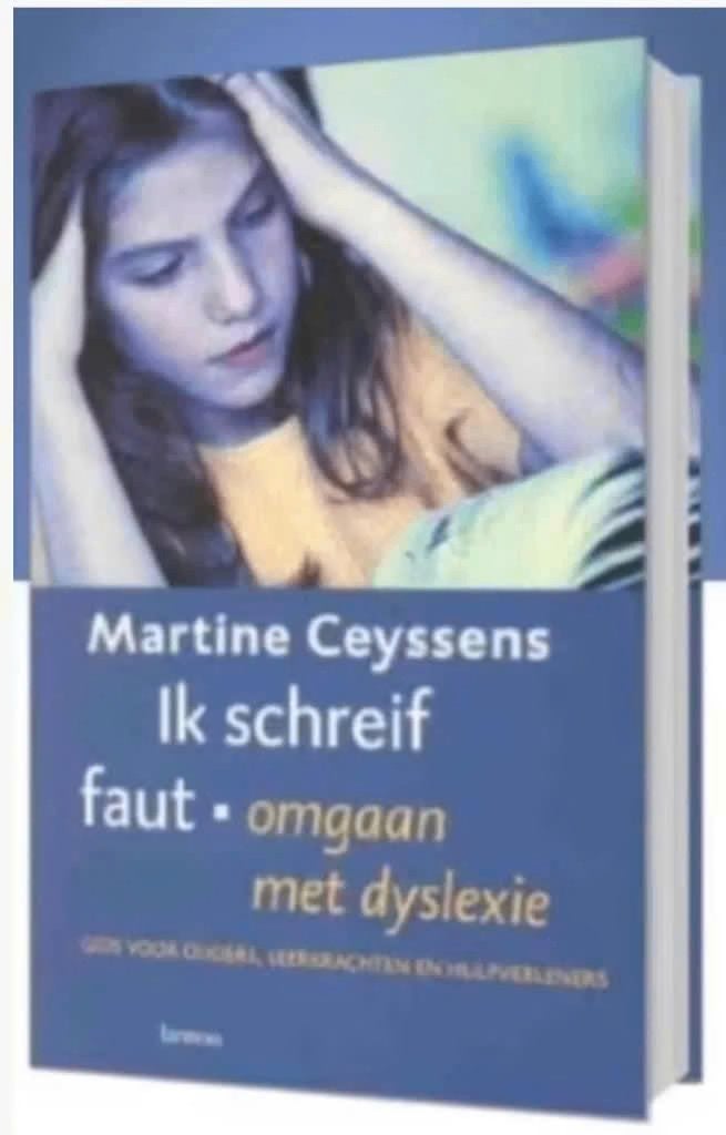 Ik schreif faut - omgaan met dyslexie (Martien Ceyssens), Ophalen of Verzenden, Zo goed als nieuw