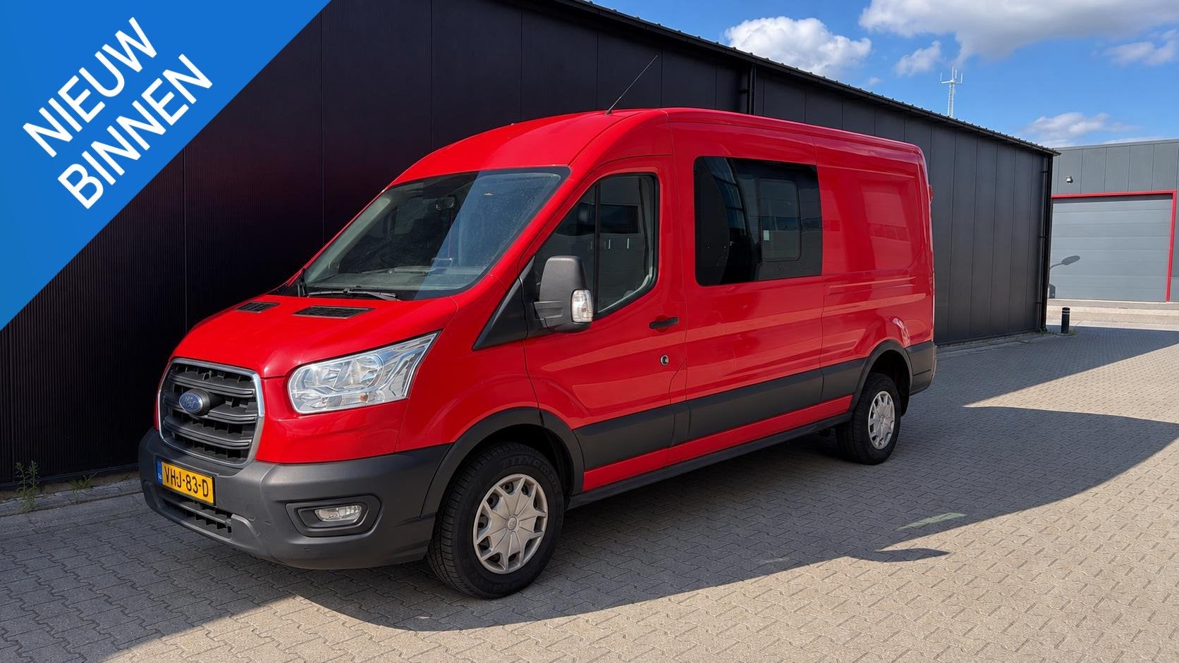 Ford Transit 350 2.0 TDCI L3H2 DC Trend RWD Carplay Clima Cr, Euro 6, 4 cilinders, 2800 kg, Bedrijf