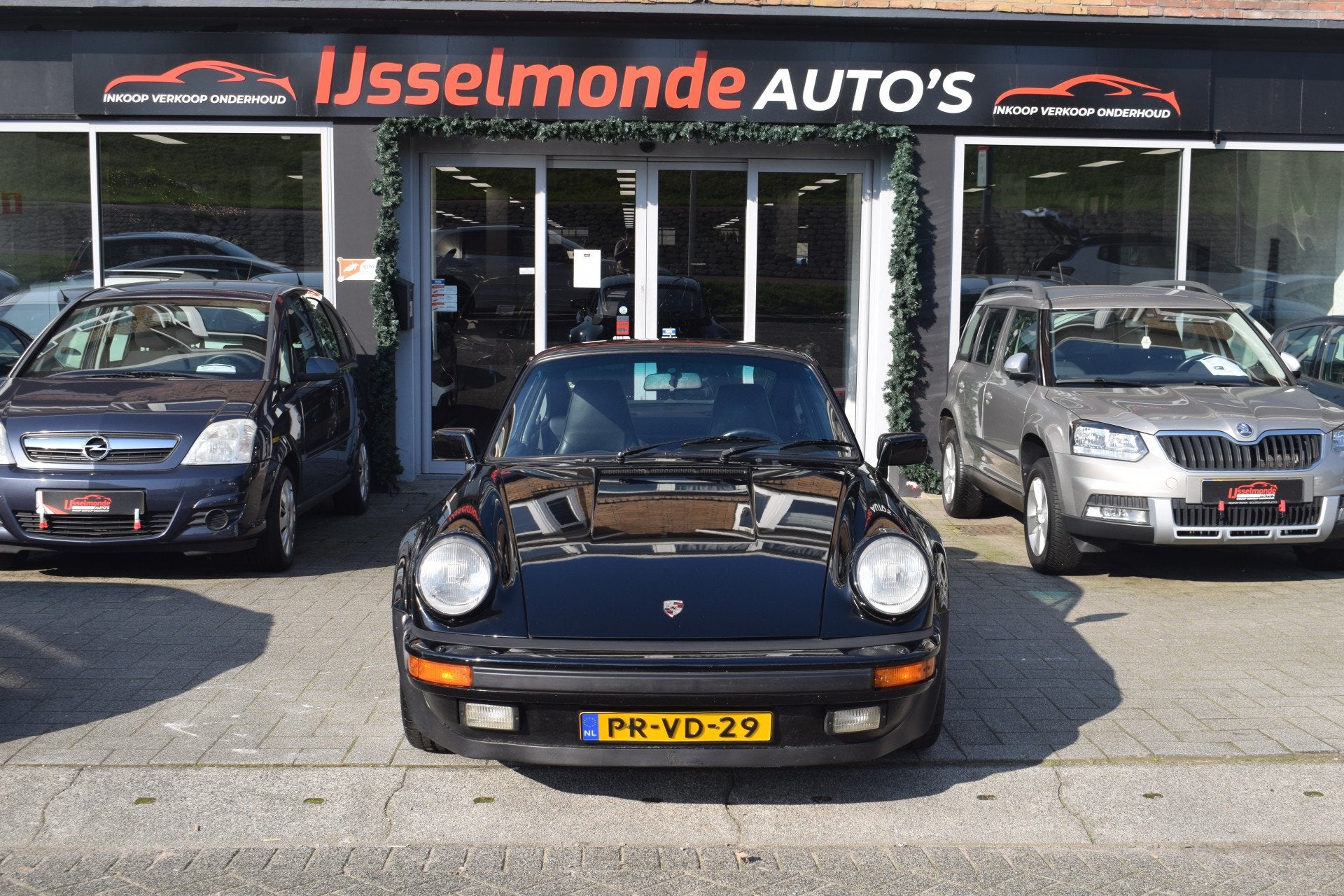 Porsche 911 930 3.3 Turbo Mooie Conditie ! (bj 1988), Auto's, Oldtimers, Zwart, Zwart, Bedrijf, 3299 cc
