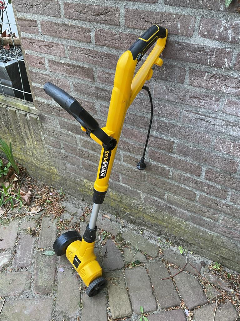 Powerplus POWXG6675 Elektrische Onkruidborstel, Ophalen of Verzenden, Gebruikt, Minder dan 10 cm, Elektrisch