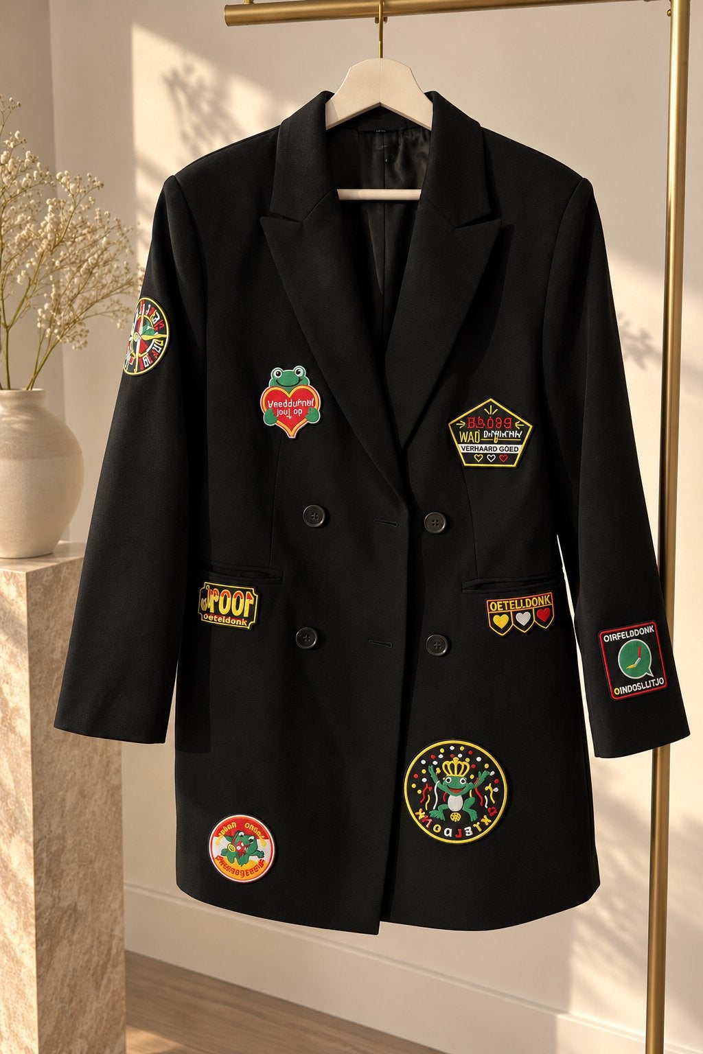 Oeteldonk jasje, Kleding | Dames, Ophalen of Verzenden, Zo goed als nieuw, Maat 38/40 (M), Carnaval