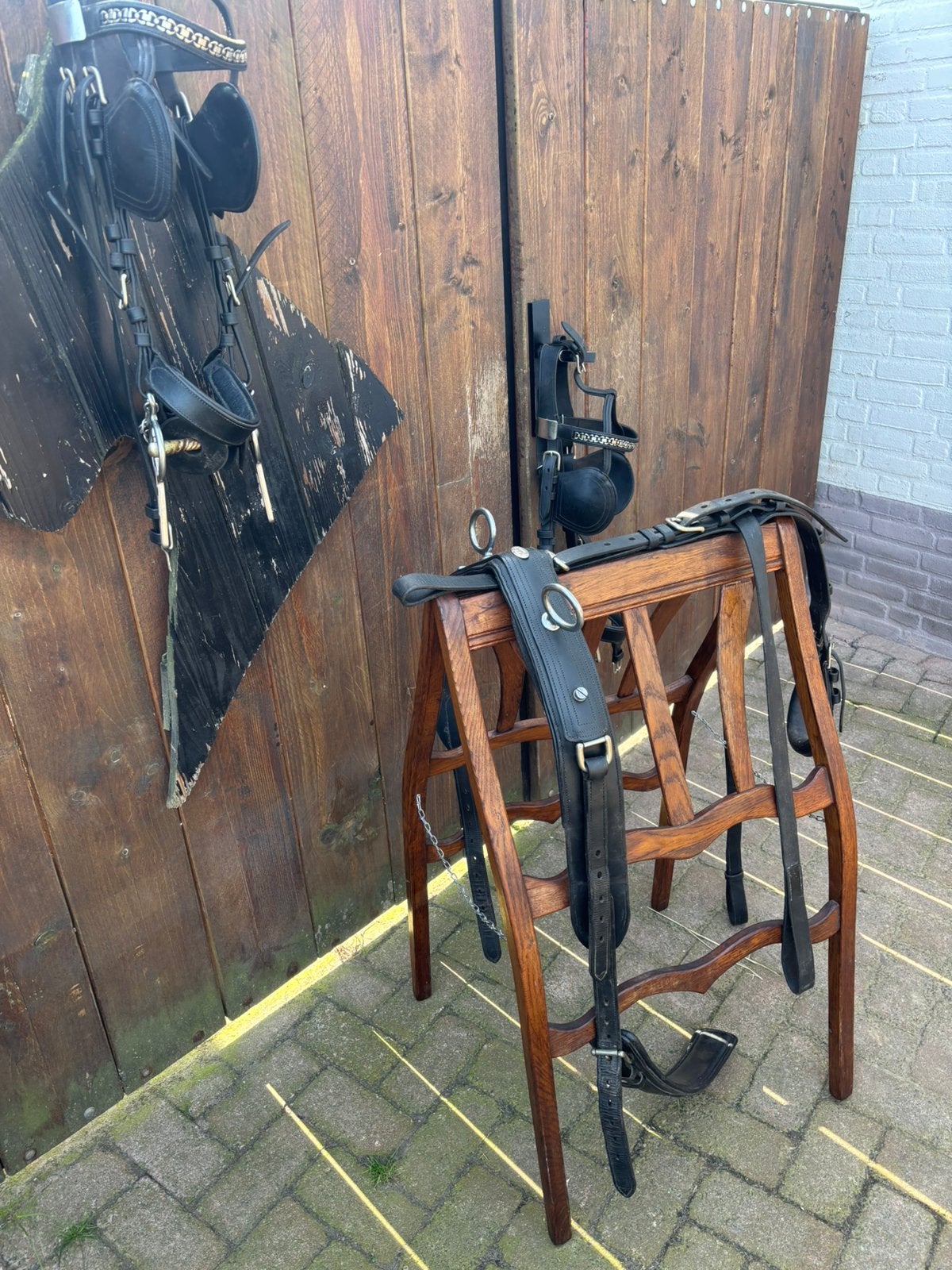 Tweespan tuig ideal, Dieren en Toebehoren, Ideal Equestrian, Overige disciplines, Mentuig, Ophalen of Verzenden