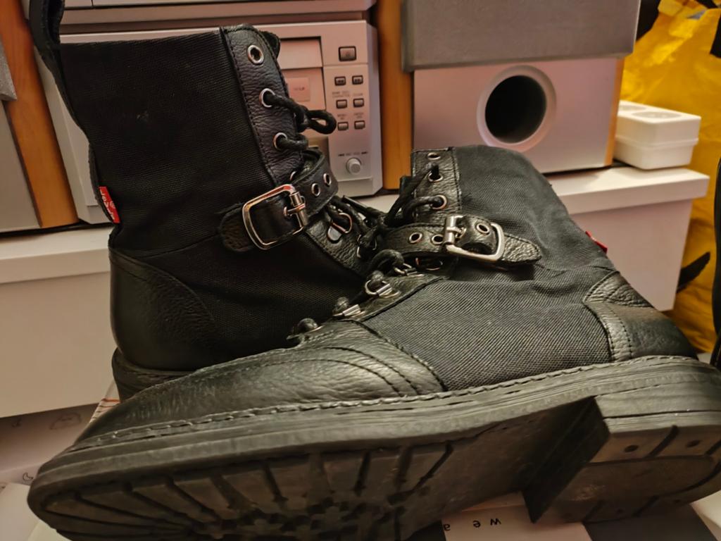 Levi's boots, Ophalen of Verzenden, Zo goed als nieuw, Zwart