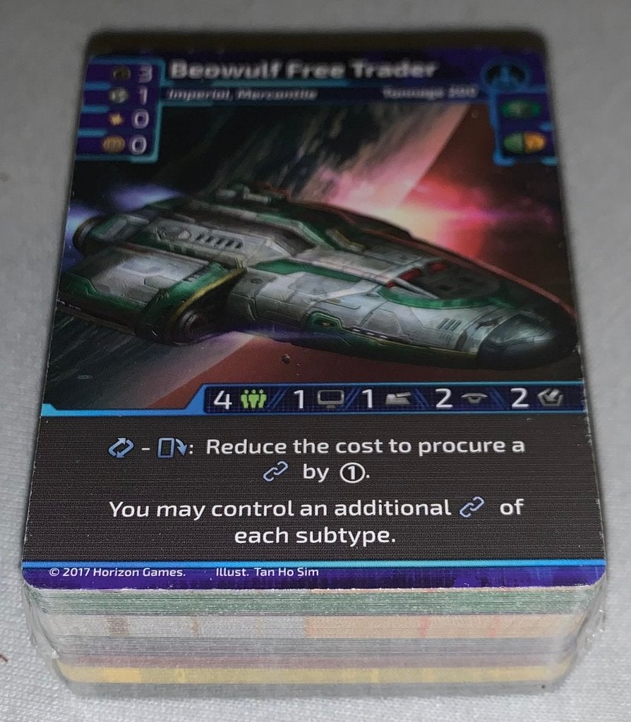 Traveller Customizable Card Game - Beowulf Free Trader Deck, Ophalen of Verzenden, Nieuw