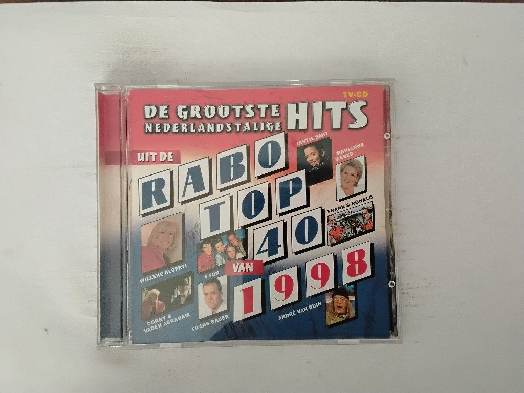 rabo top 40 van 1998, Cd's en Dvd's, Ophalen of Verzenden, Zo goed als nieuw, Pop, Verzamelalbum