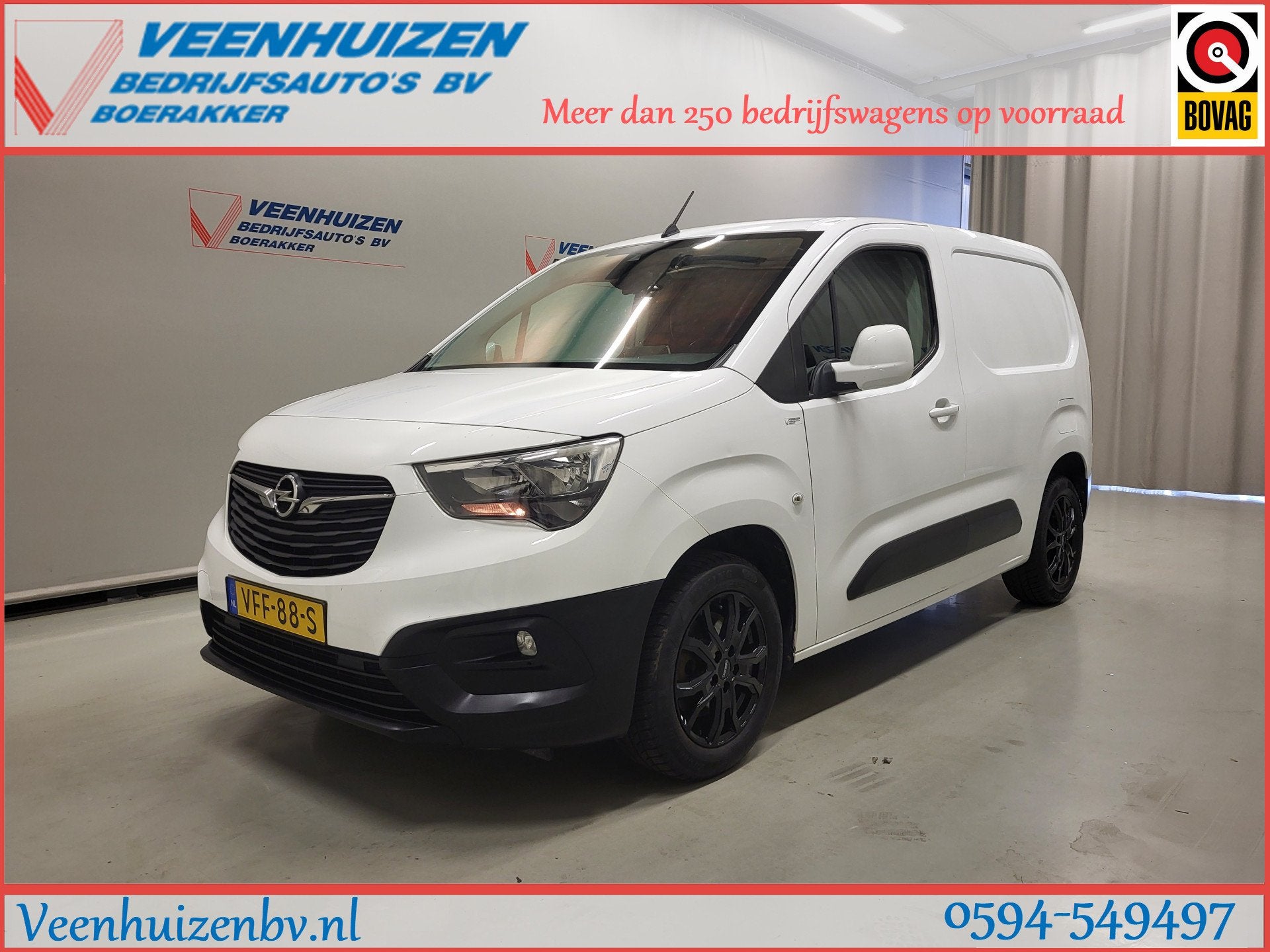 Opel Combo 1.5D 130pk Automaat Euro 6! (bj 2020), Auto's, Bestelauto's, 1350 kg, Gebruikt, Euro 6, 4 cilinders