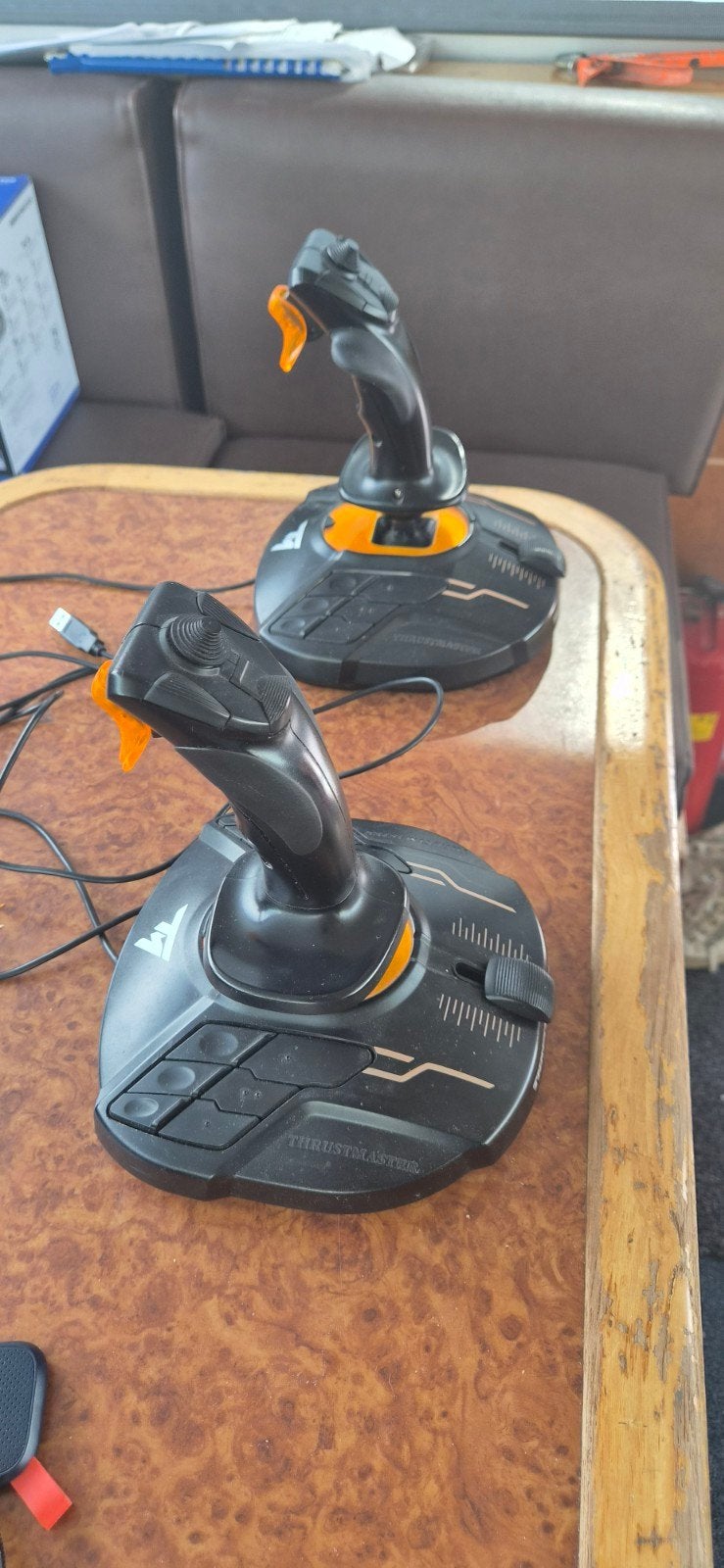 Thrustmaster T.16000M Dual Flight Stick - Gebruikt, Computers en Software, Joysticks, Ophalen of Verzenden, Gebruikt