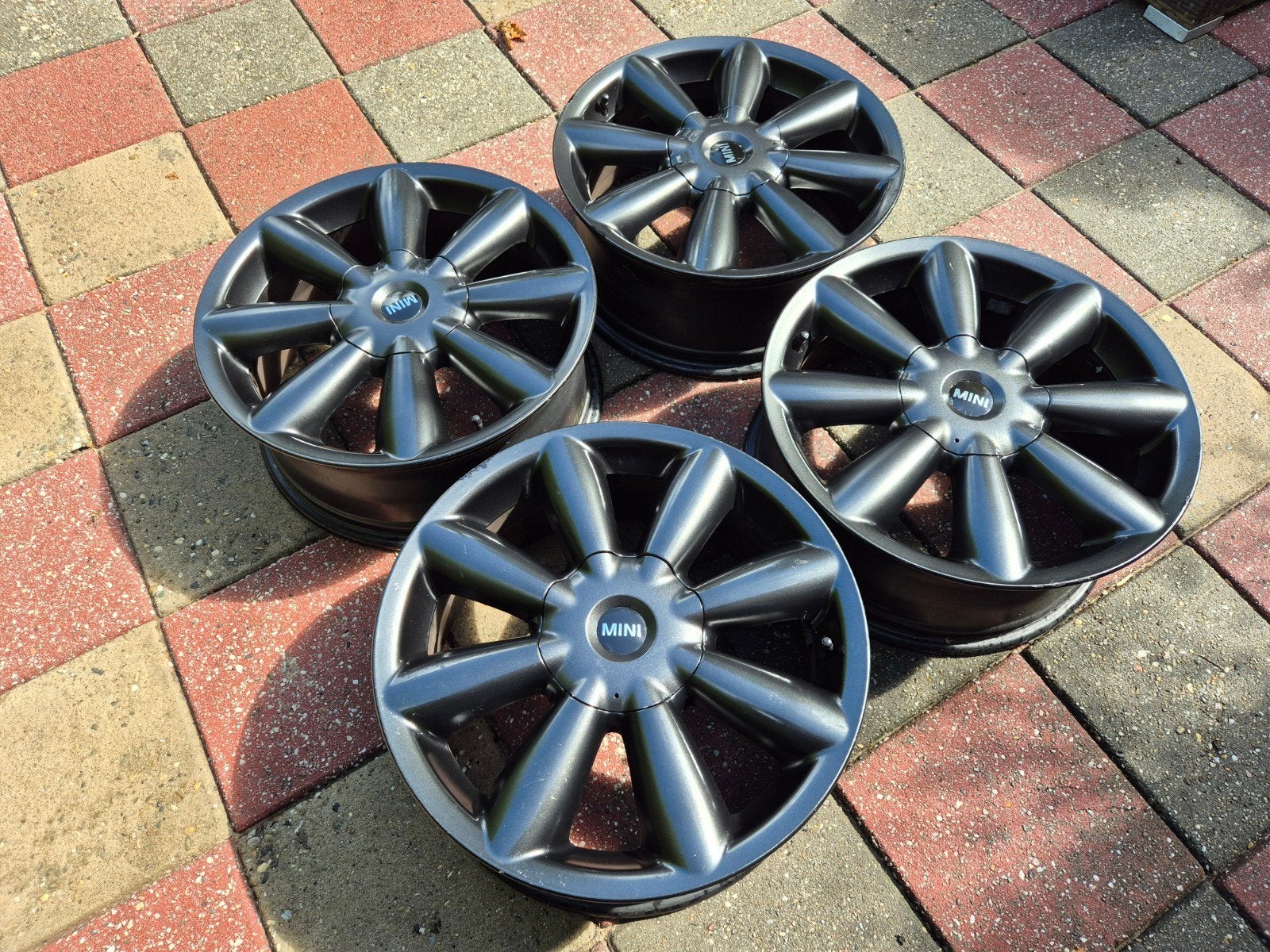 Originele 5X120 18 Inch Mini Zwart Velgen Countryman Paceman, Auto-onderdelen, Banden en Velgen, Ophalen, 18 inch, Gebruikt, Velg(en)