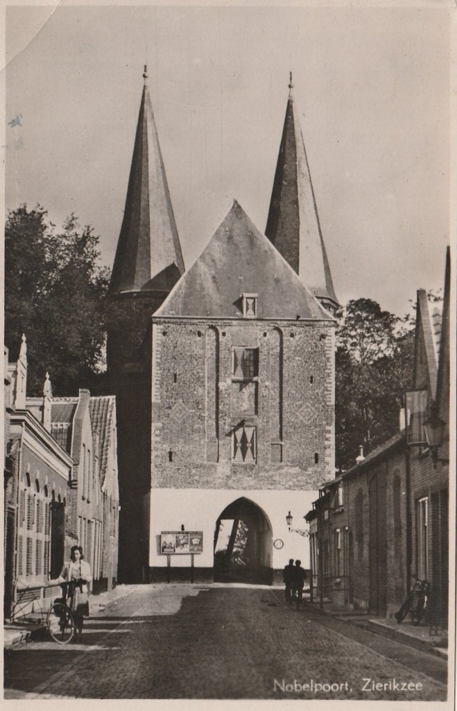 ZIERIKZEE Nobelpoort 1949, Verzamelen, Verzenden, 1940 tot 1960, Gelopen, Zeeland