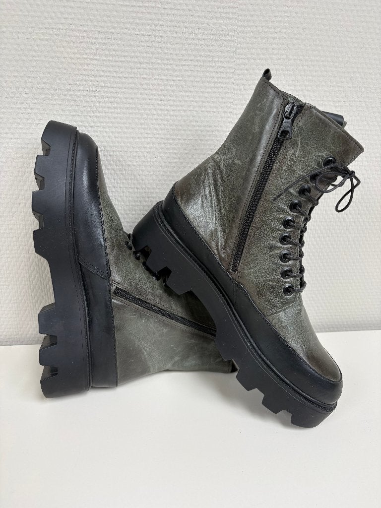 Bikerboots laarzen van Mjus mt 40 NIEUW!!, Verzenden, Lage of Enkellaarzen, Nieuw, Groen
