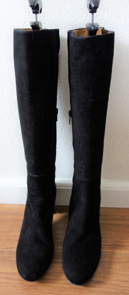 FRED DE LA BRETONIÈRE Zwart suede laarzen (Mt.37), Kleding | Dames, Schoenen, Hoge laarzen, Fred de la Bretoniere, Zwart, Ophalen of Verzenden
