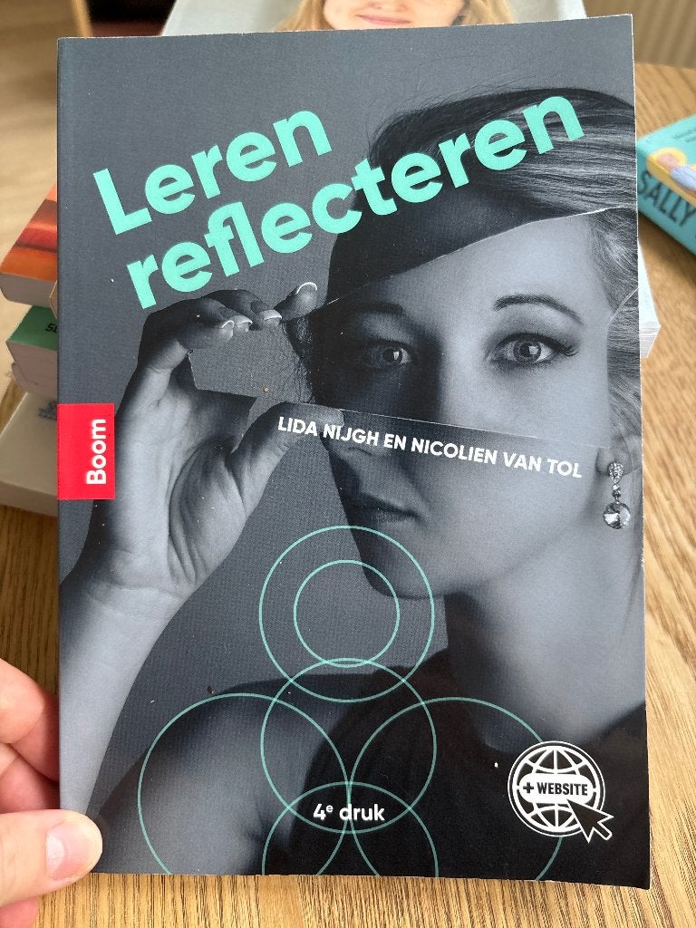 Leren reflecteren, Ophalen of Verzenden, Zo goed als nieuw