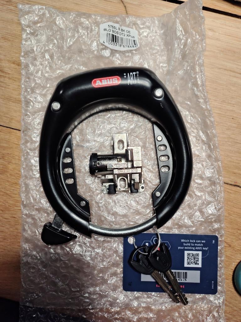 Abus ringslot + accuslot 5755L Urban Arrow Family BES2, Overige typen, Nieuw, Abus, Ophalen of Verzenden