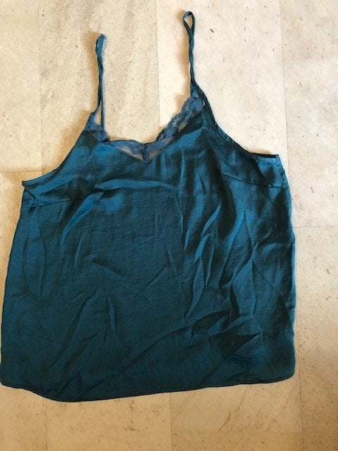V) S113 secret possessions maat s blauwe top, Zo goed als nieuw, Secret possessions, Verzenden, Blauw