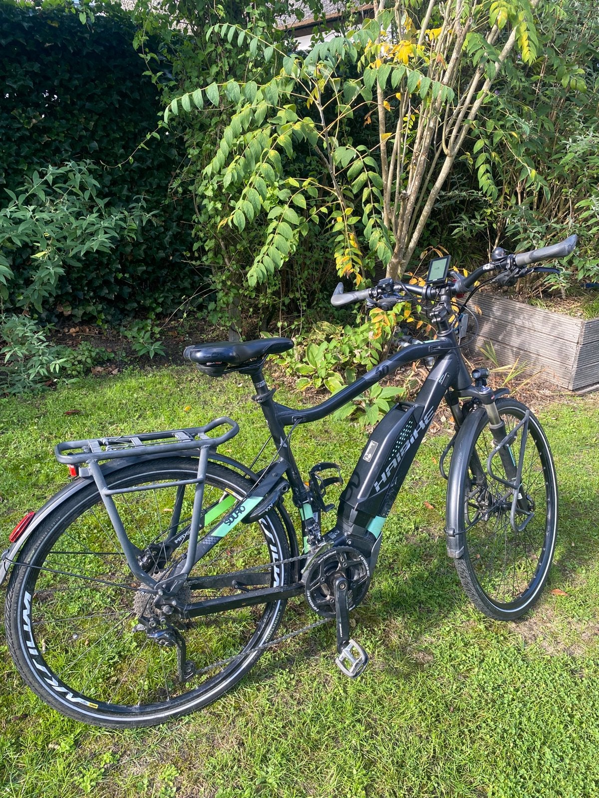 Haibike Sduro60 elektische trekkingfiets, 28 inch, Gebruikt, Vering, 15 tot 20 versnellingen
