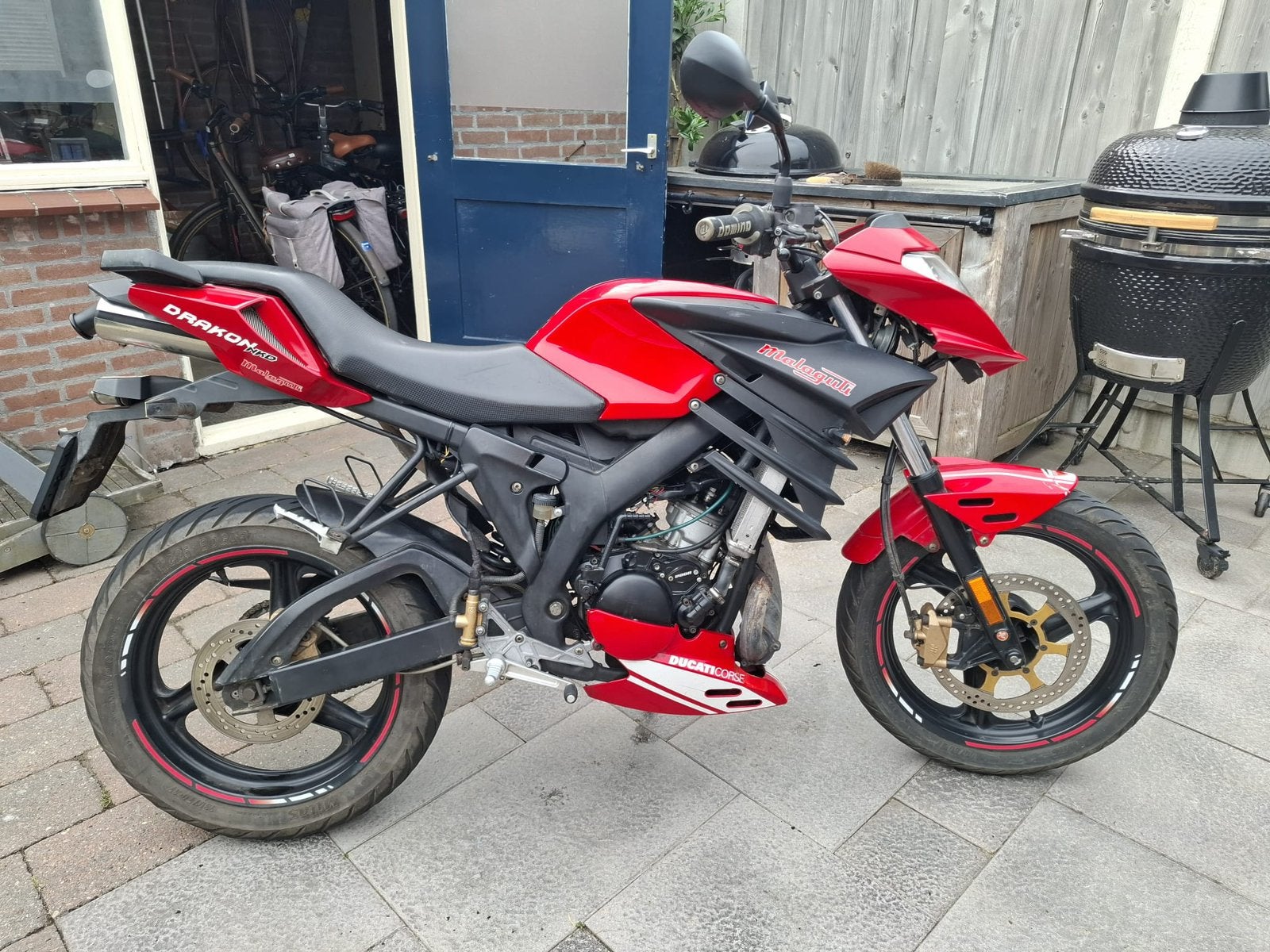 Malaguti Drakon 50cc, Ophalen, 6 versnellingen, Gebruikt, Maximaal 45 km/u