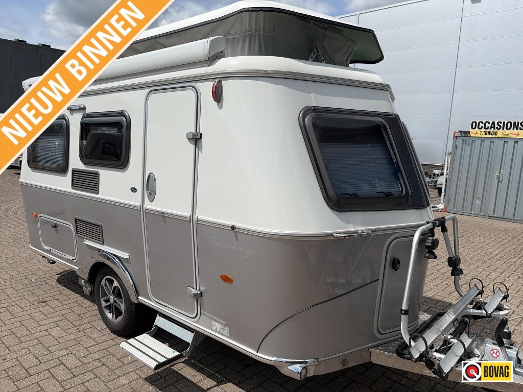 Eriba Touring Urban 430 2023 MOVER,LUIFEL,FIETSENREK, Caravans en Kamperen, Bedrijf, Eriba, Tot en met 3, 750 - 1000 kg