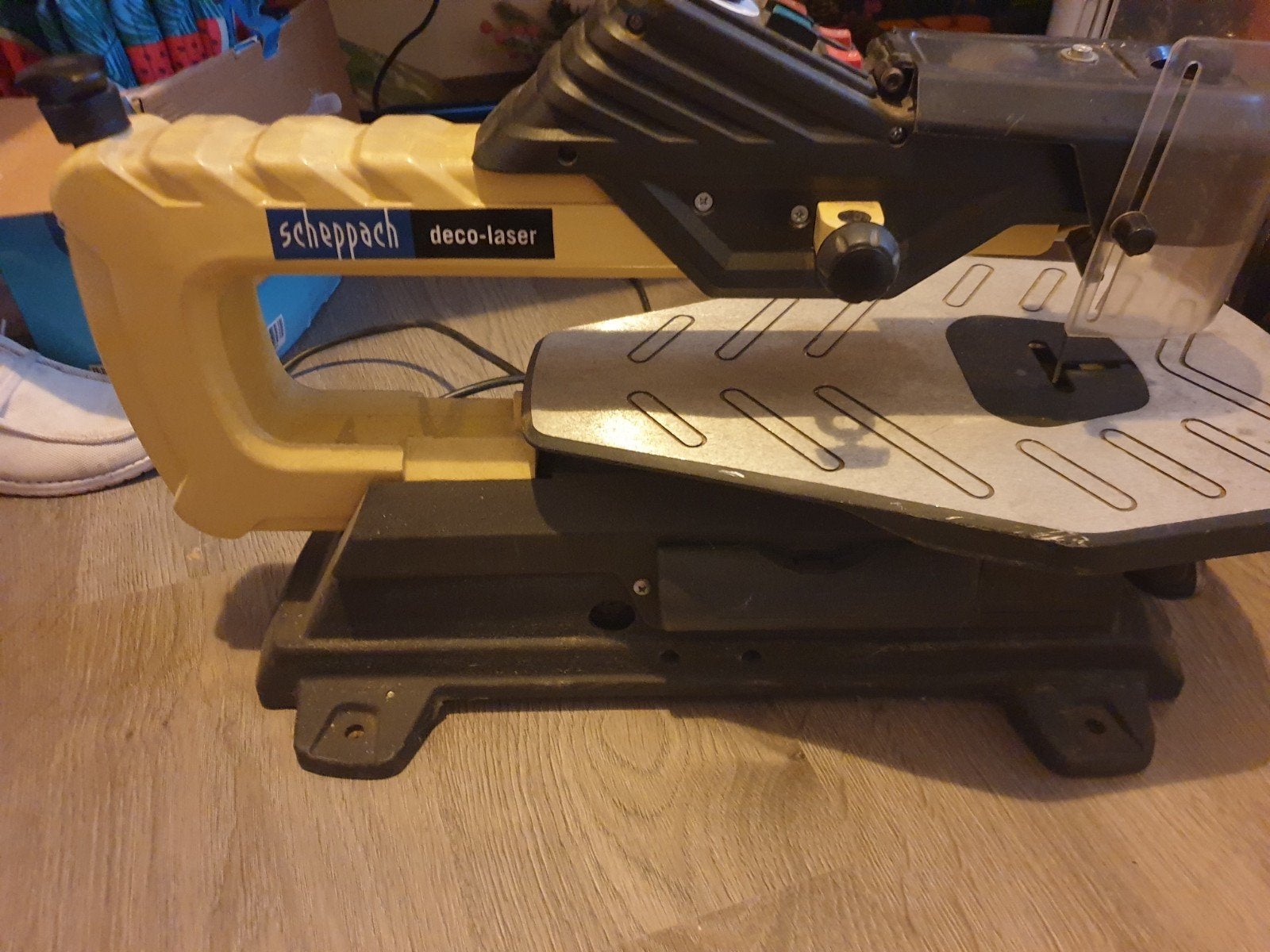 Scheppach Deco-Laser Figuurzaag - 120W, 50mm zaagdiepte, Ophalen, Gebruikt, Scheppach, 30 tot 70 mm