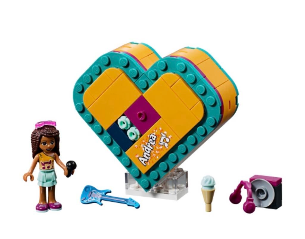 Lego Friends 41345 Andrea's Hartvormige Doos, Lego, Friends, Ophalen of Verzenden, Zo goed als nieuw