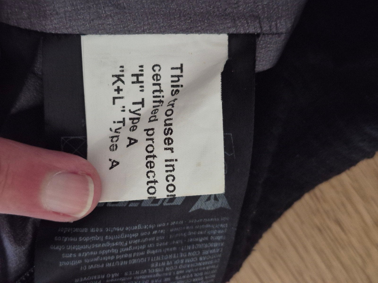 Dane motorbroek met uitneembare binnenbroek, Ophalen, Tweedehands, Broek | textiel