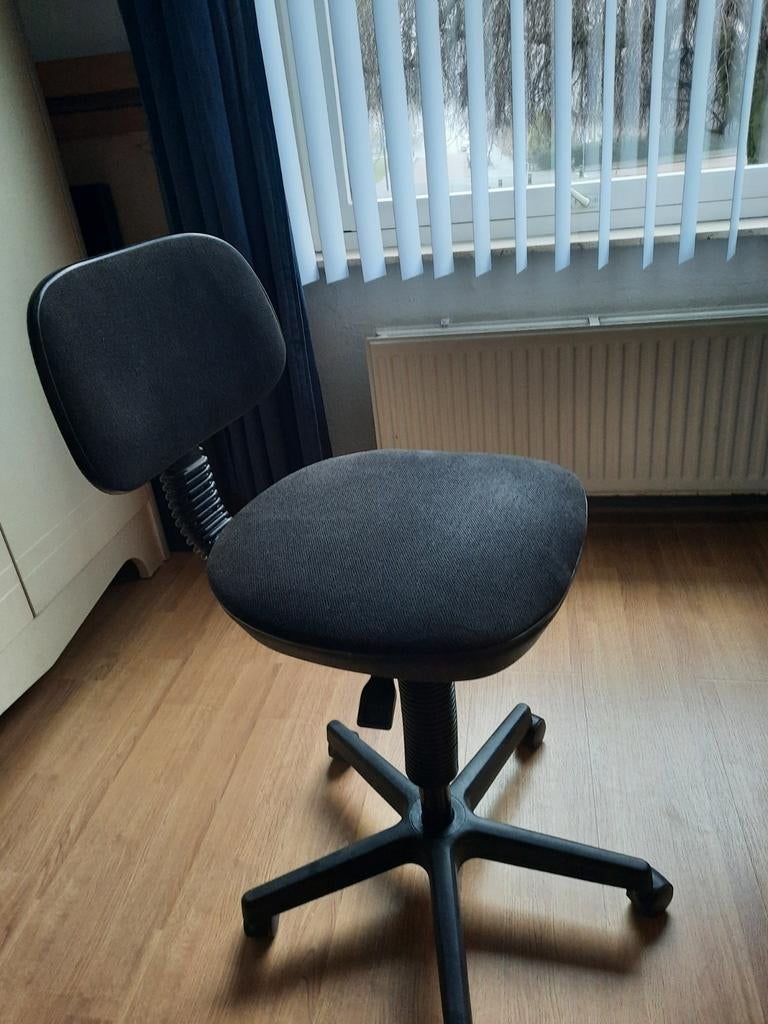 Zwarte kinder bureaustoel, Ophalen, Zwart