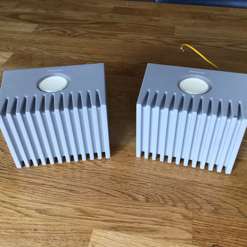 Muurlamp Philips led 2x, Ophalen of Verzenden, Gebruikt, Metaal