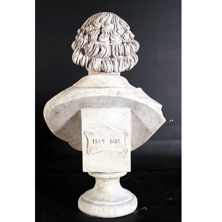 William Shakespeare Bust 79 cm - William Shakespeare buste, Ophalen, HorecaBeelden, Overige typen, Nieuw