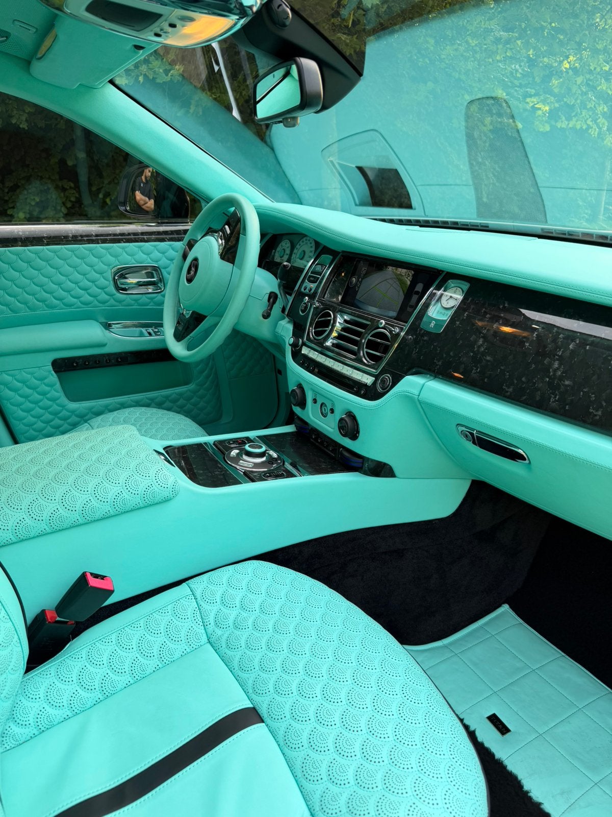 Rolls-Royce Ghost 6.6 AUT 2013  one of one excl, interior, Auto's, Rolls-Royce, Bedrijf, Ghost, 360° camera, ABS, Achteruitrijcamera