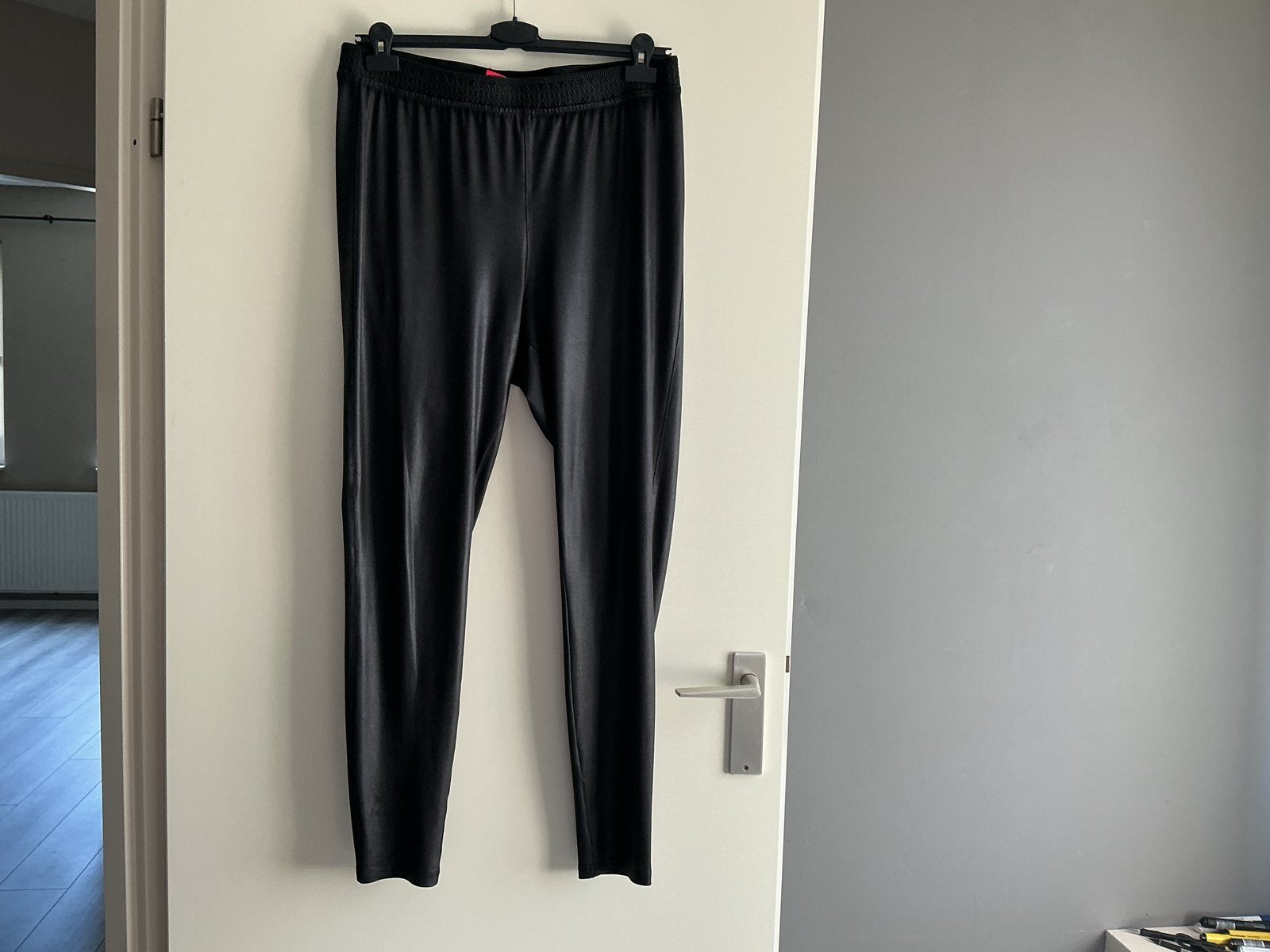 Only M - Lederlook legging - Maat 48, Zwart, Maat 46/48 (XL) of groter, Ophalen of Verzenden, Lang