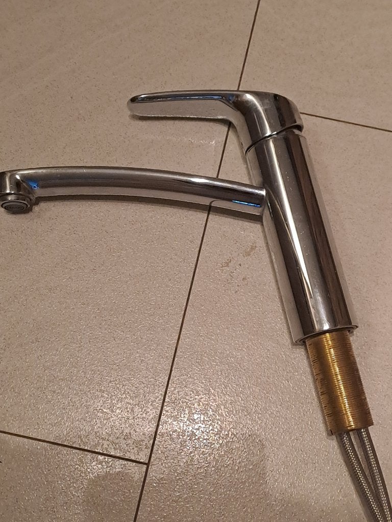 Hansgrohe keukenkraan, Ophalen, Gebruikt, Chroom, Kraan
