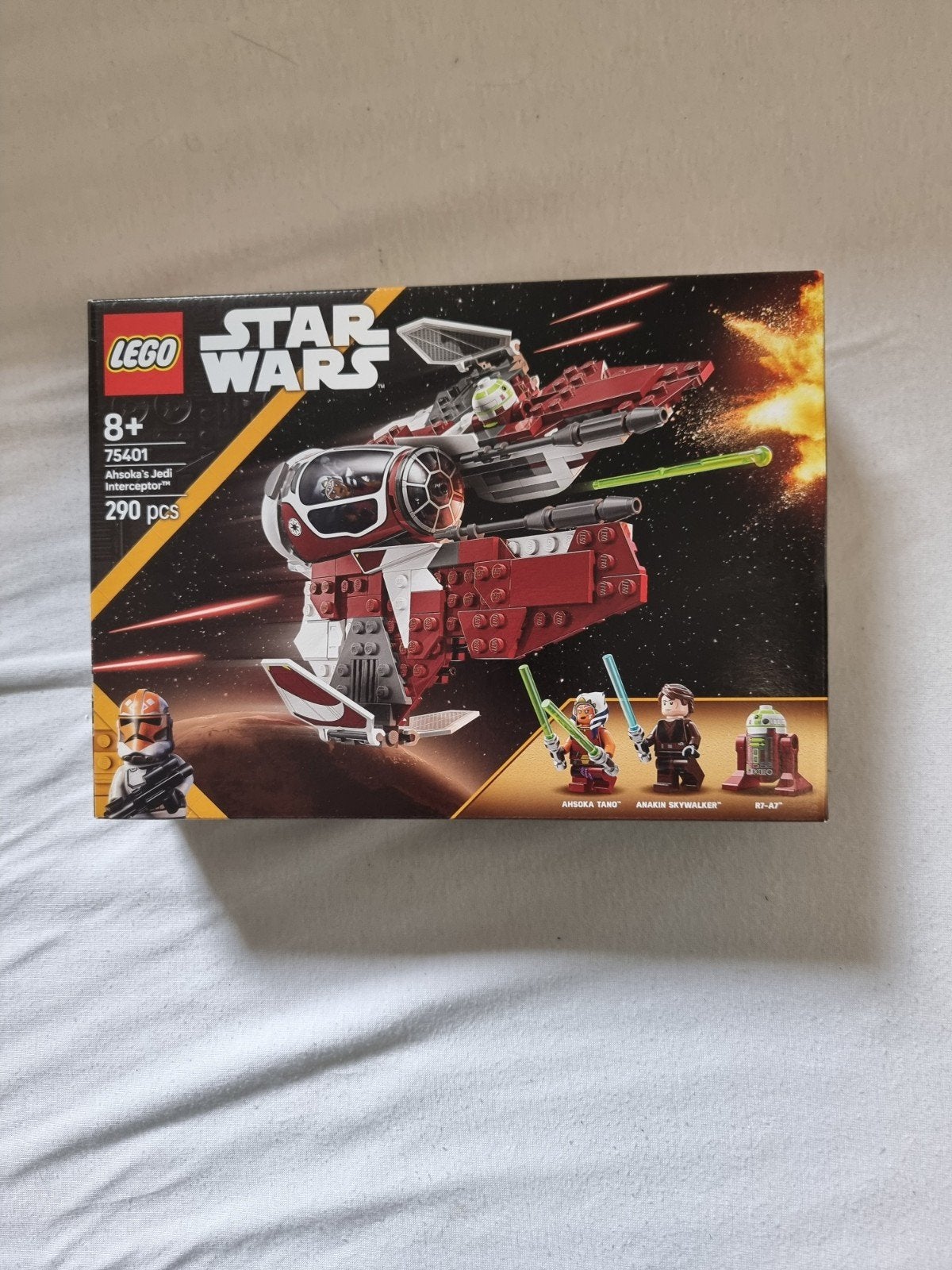 LEGO Star Wars 75401 Anakin's Jedi Interceptor Sealed, Star Wars, Lego, Nieuw, Ophalen of Verzenden