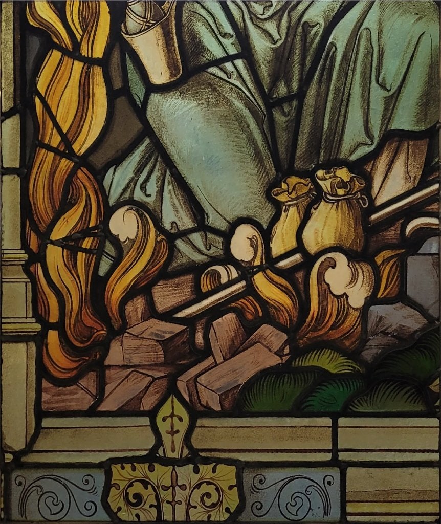 glas in lood, Ophalen