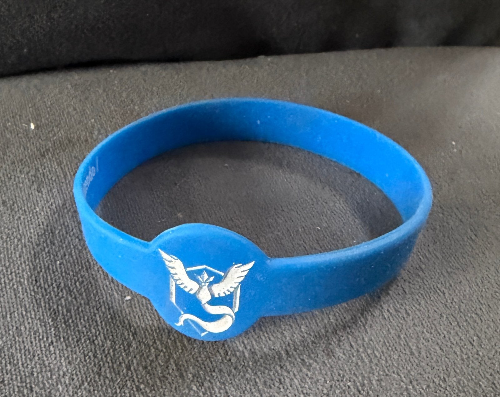 Pokémon Go Team Mystic siliconen armband, Ophalen of Verzenden, Nieuw, Blauw, Overige materialen