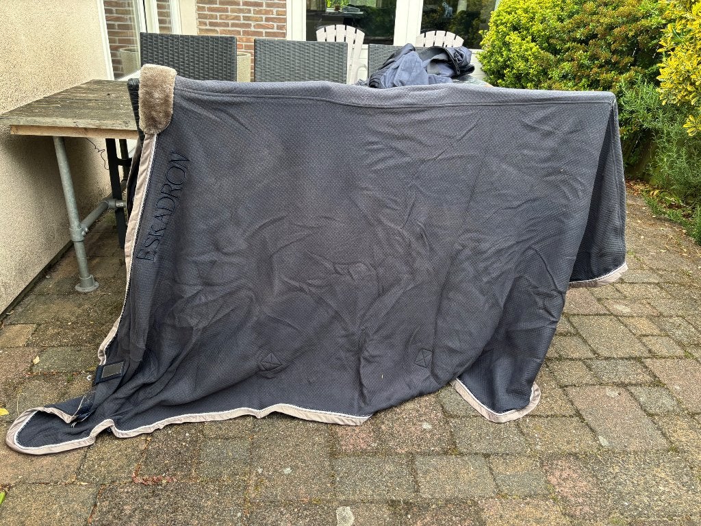 Eskadron fleecedeken maat XL, Extra Full (XL), Zo goed als nieuw, Eskadron, Deken