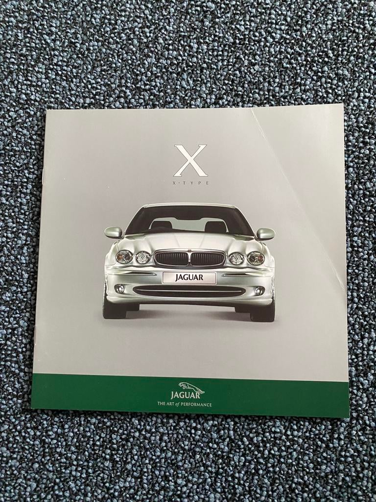 Jaguar X Type autofolder, Ophalen of Verzenden, Zo goed als nieuw, Overige merken