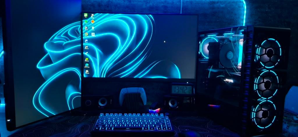 Gaming pc (setup), Virtual Reality, AMD Ryzen 5, Zo goed als nieuw, SSD