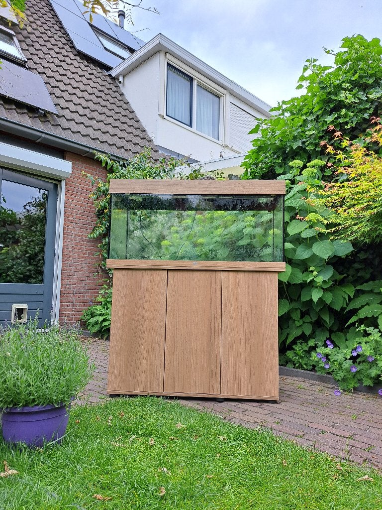 Juwel aquarium 180 liter licht, Ophalen, Gebruikt, Leeg aquarium, Inclusief deksel
