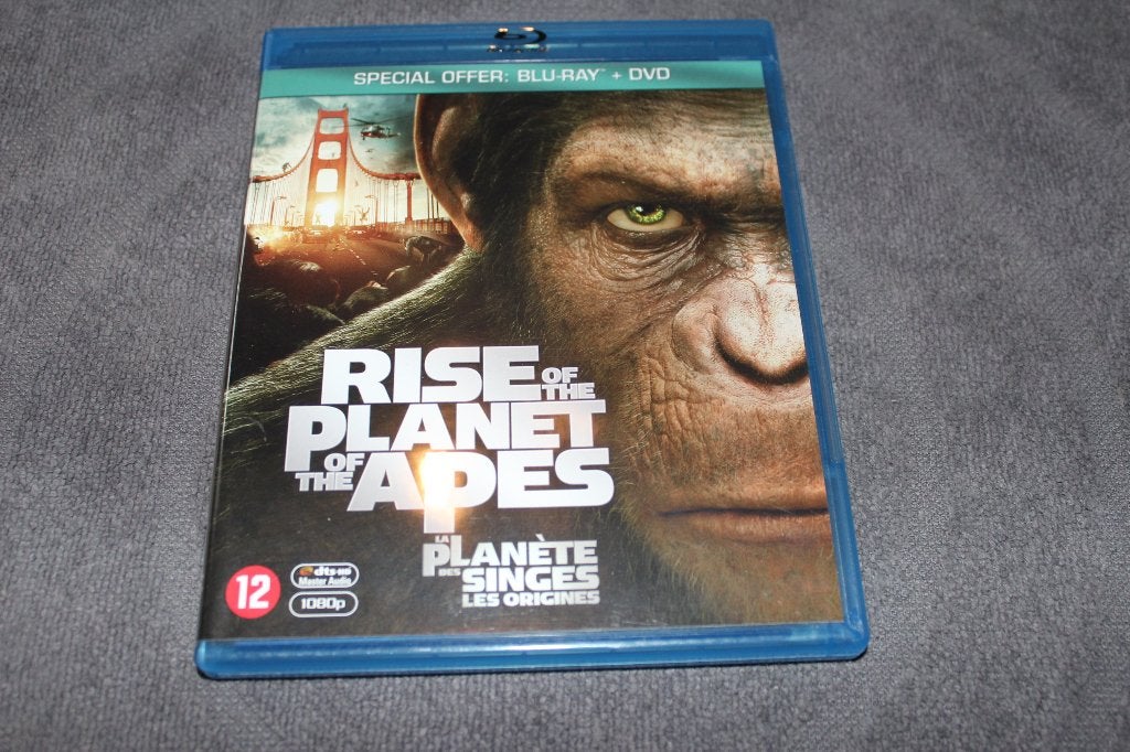 Blu-ray + DVD Rise of the Planet of the Apes, Cd's en Dvd's, Blu-ray, Ophalen of Verzenden, Gebruikt, Science Fiction en Fantasy