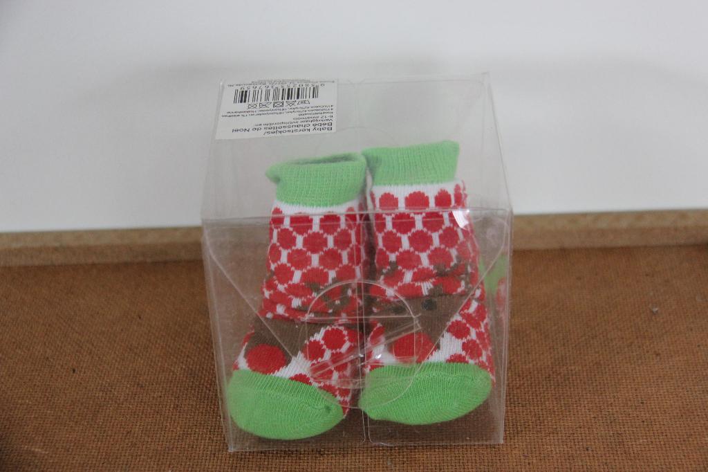 Baby kerstsokjes, kerst, feestdagen, Ophalen of Verzenden, Nieuw, Jongetje of Meisje, Sokjes