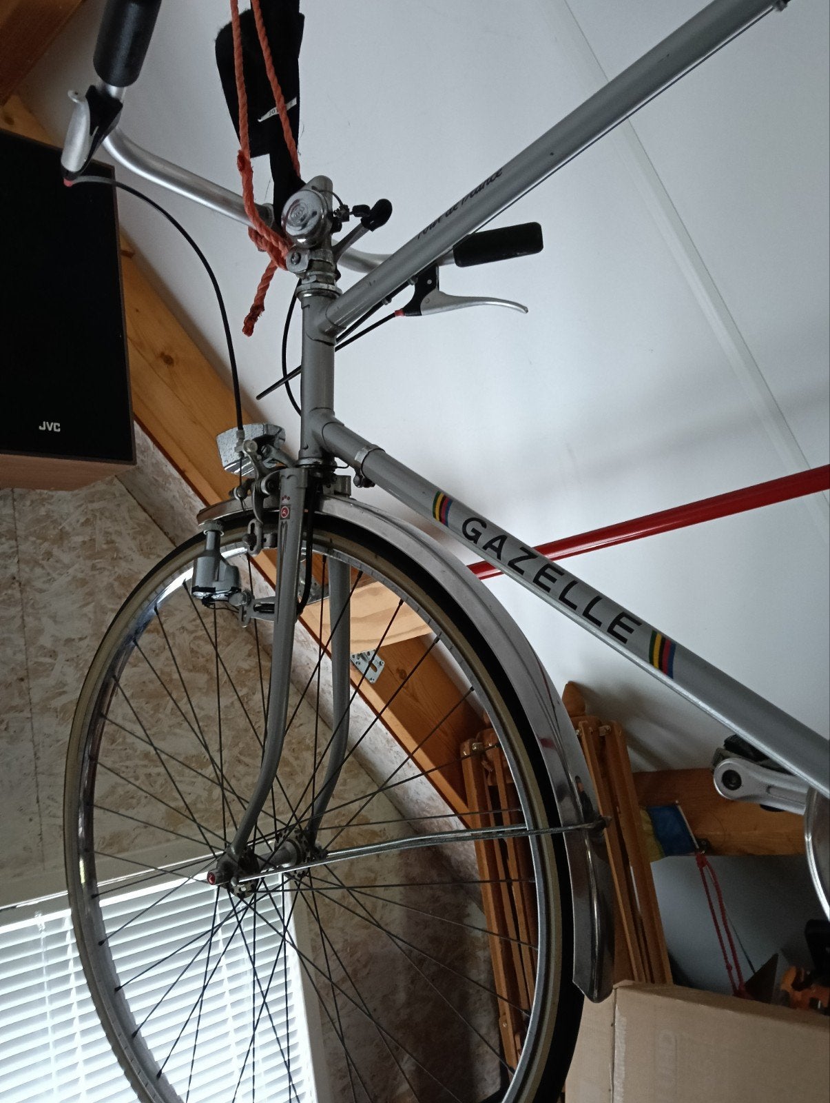 Vintage Gazelle Tour de France sportfiets, Ophalen, Gebruikt, Velgrem, Gazelle