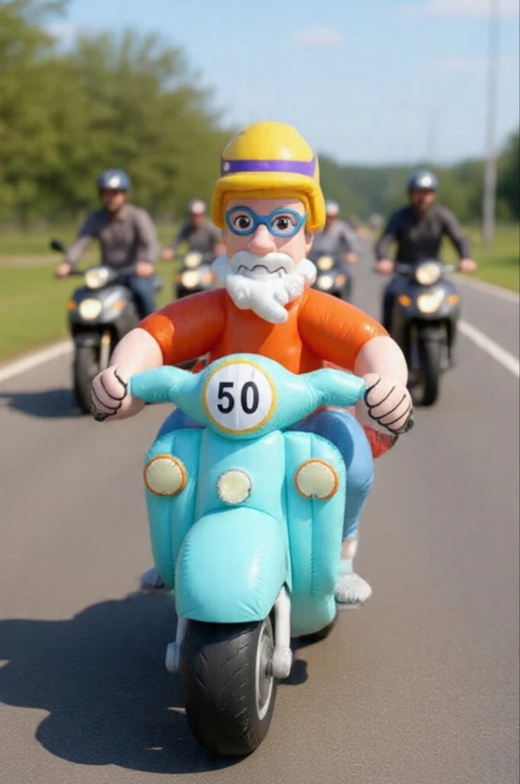 Abraham op motor Te koop, Ophalen, Zo goed als nieuw, Abraham of Sarah