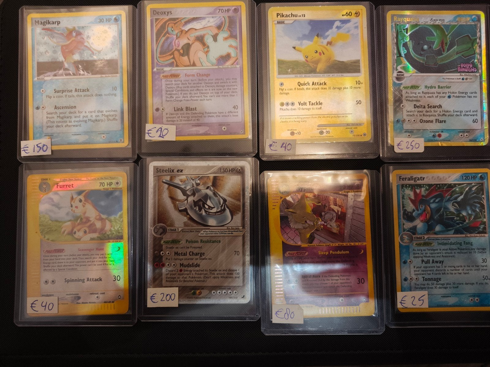 Pokemon kaarten - losse verkoop, Ophalen of Verzenden, Gebruikt, Meerdere kaarten, Foil