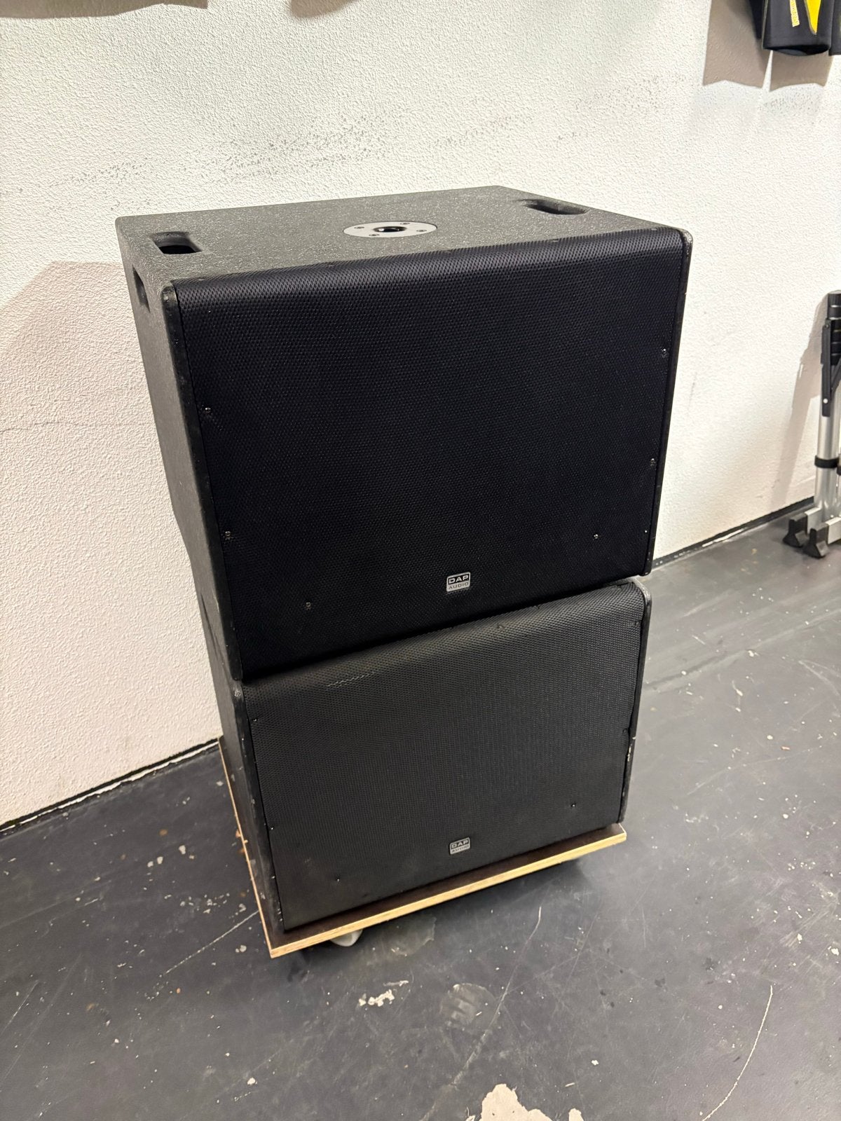 DAP Audio DRX-15BA Actieve Subwoofers (2 stuks), Ophalen, Gebruikt