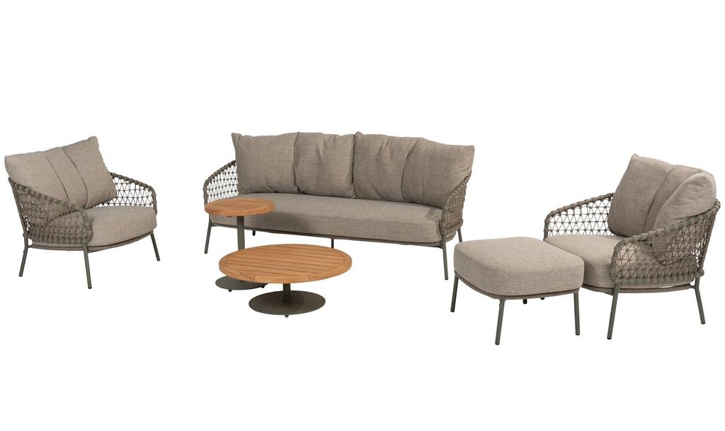 4SO 4 Seasons Jura Living Lounge Chair outdoor NP € 1.000,-, Tuin en Terras, Tuinstoelen, Zo goed als nieuw, Rvs, Ophalen of Verzenden