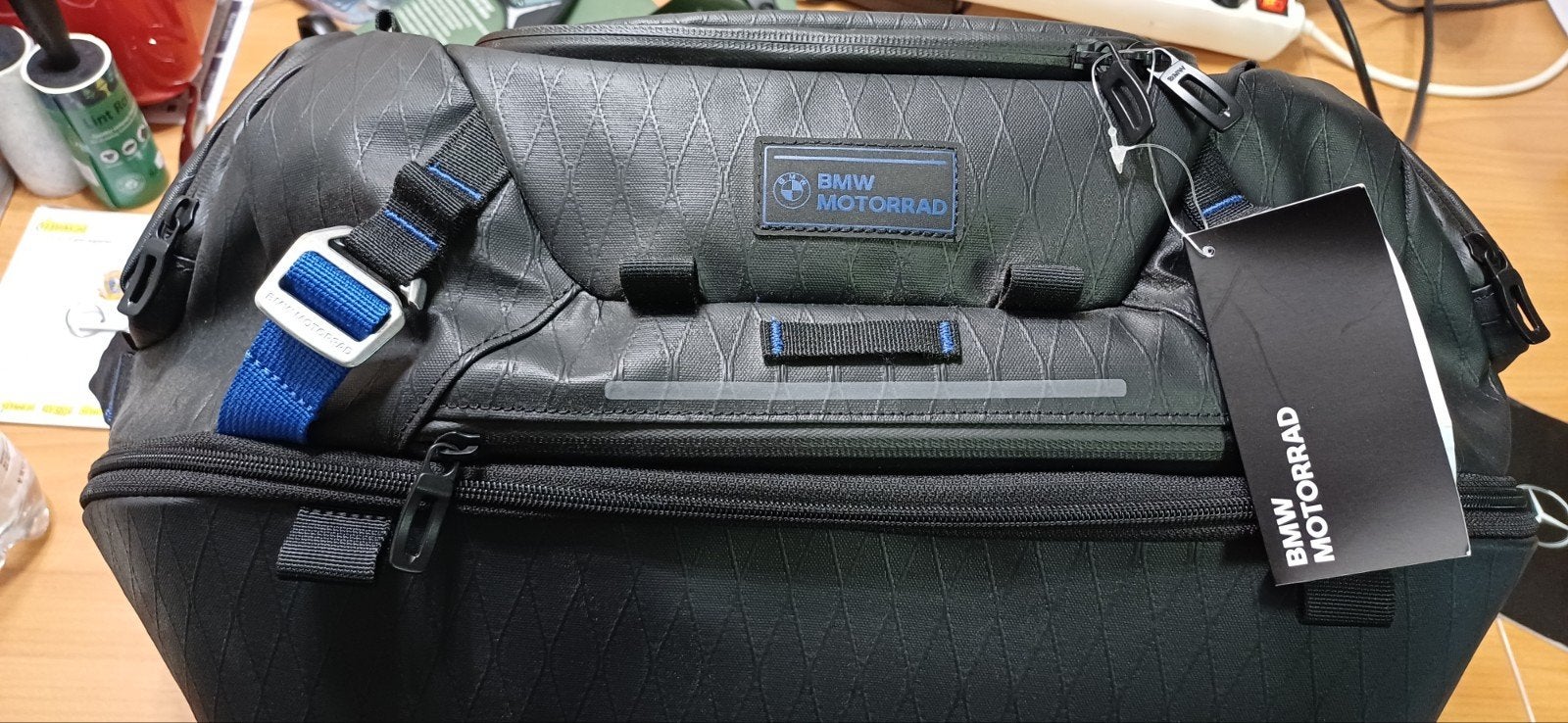 BMW Motorrad Hecktasche Black Collection - Nieuw, Motoren, Ophalen, Nieuw