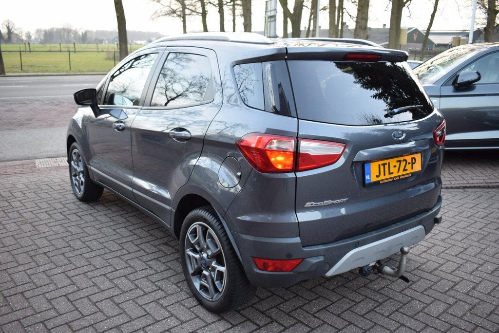 Ford ECOSPORT 1.5 Ti-VCT Titanium AUTOMAAT/NAVI/CRUISE-CONTR, Auto's, Ford, Leder en Stof, Bedrijf, 112 pk, SUV of Terreinwagen