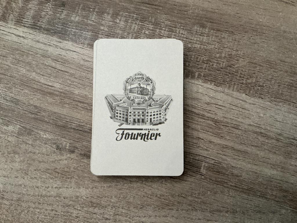 Speelkaarten  Fournier zonder doosje, Ophalen of Verzenden, Zo goed als nieuw, Speelkaart(en)